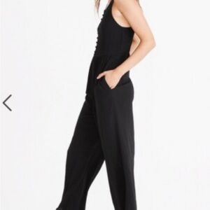 All in Motion Black Jumpsuit